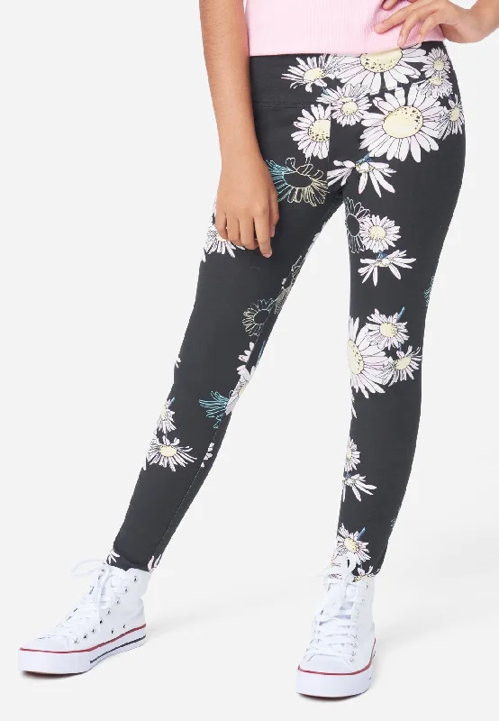 Ankle - length women leggings to pair with boots in fallPatterned Full-Length Leggings