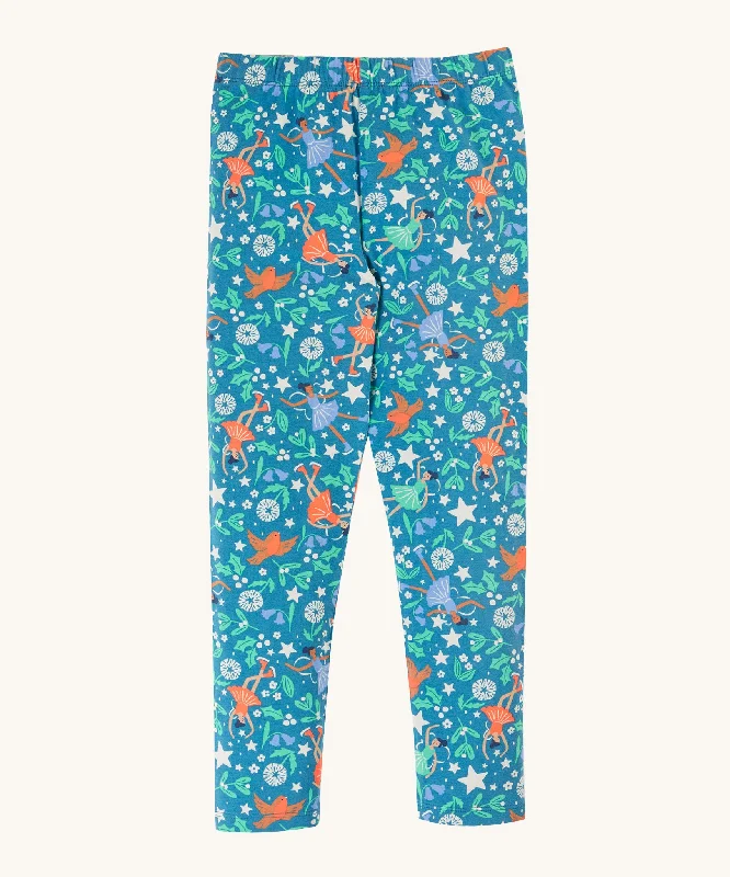 Organic cotton women leggings for an eco - friendly and soft optionFrugi Libby Printed Leggings - Enchanted Forest