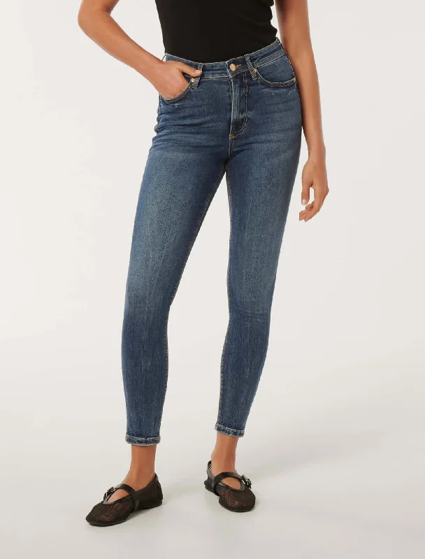 Nala Mid-Rise Skinny Jeans