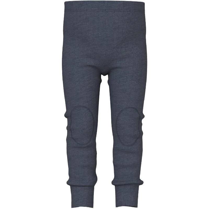 Bootcut women leggings for a unique and flattering silhouetteName It Ombre Blue Wang Wool Needle Long Johns Solid Noos