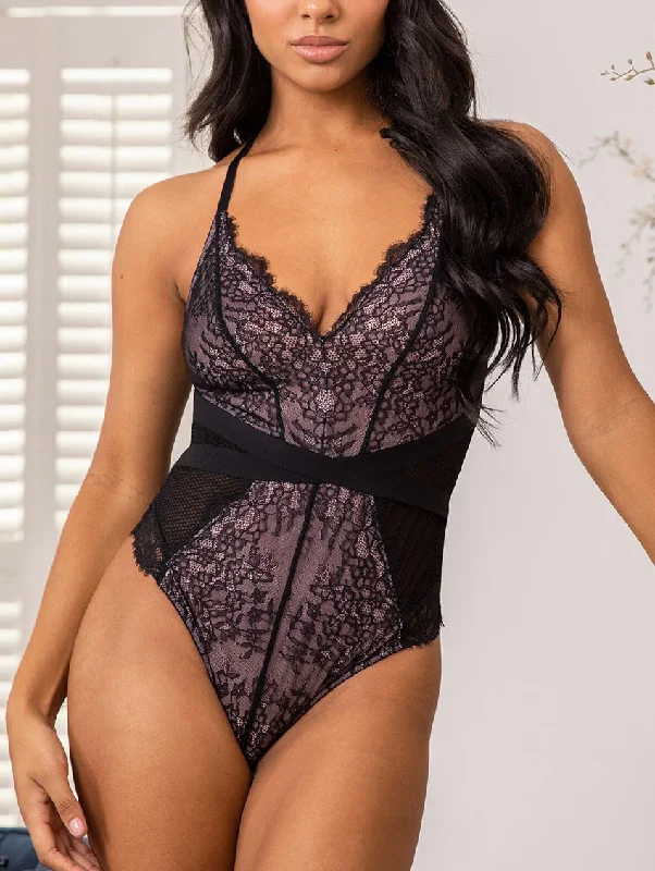 Cut - Out Bodysuits for a Trendy and Fashion - Forward StylePour Moi Dark Romance Thong Bodysuit