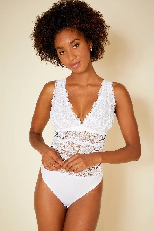 Crop Bodysuits to Pair with High - Waisted BottomsCurvy Bodysuit