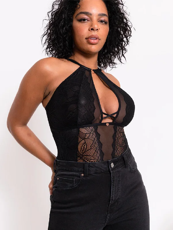 Printed Bodysuits with Floral Patterns for a Feminine VibeScantilly by Curvy Kate Opulence Bodysuit