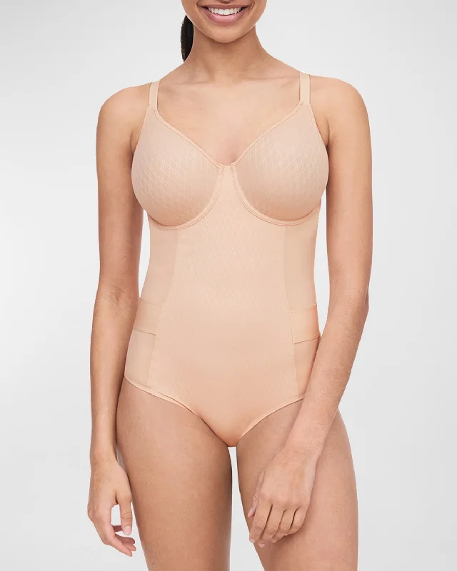 High - Neck Bodysuits for a Modest and Sophisticated LookSmooth Lines Underwire Bodysuit