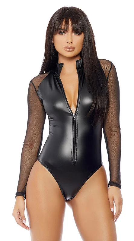 Thermal Bodysuits for Extra Warmth in WinterZip front Matte Bodysuit