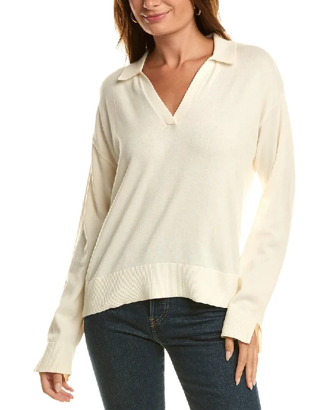 Cropped Women's Angora Blend Sweaters for a Trendy Look525 America Maddi Pullover