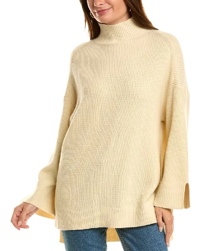 Split - Hem Women's Linen Blend Sweaters for Spring525 America Wilhelmina Sweater