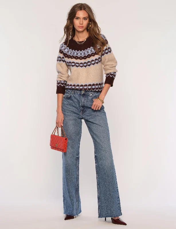 Cropped Women's Angora Blend Sweaters for a Trendy Lookedith sweater