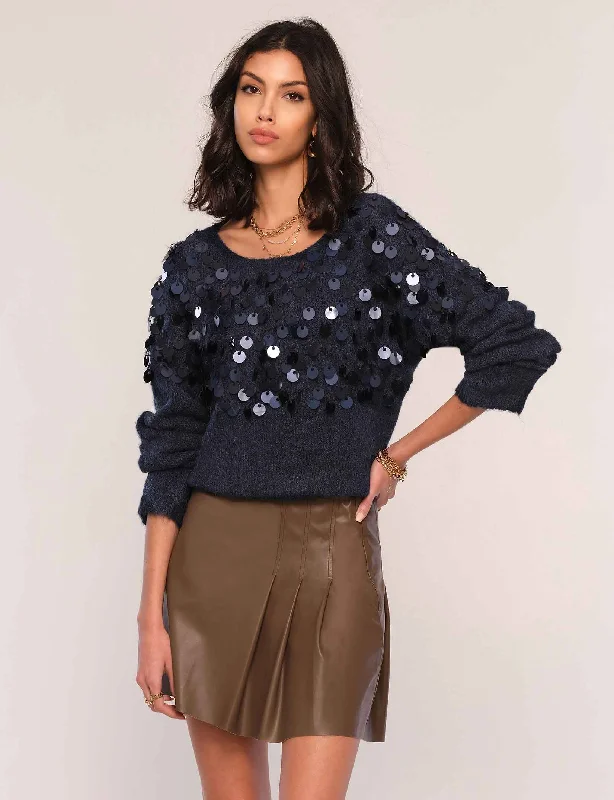 Plus Size Women's Sequined Sweaters for Special Occasionselliot sweater