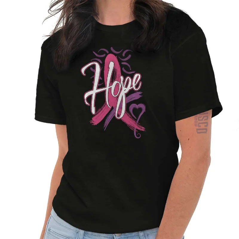 Long Sleeve Women T Shirt for Cooler WeatherBreast Cancer Awareness T Shirt