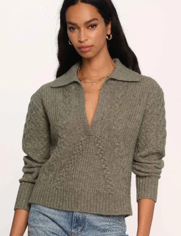 Cropped Women's Angora Blend Sweaters for a Trendy Lookkalina sweater