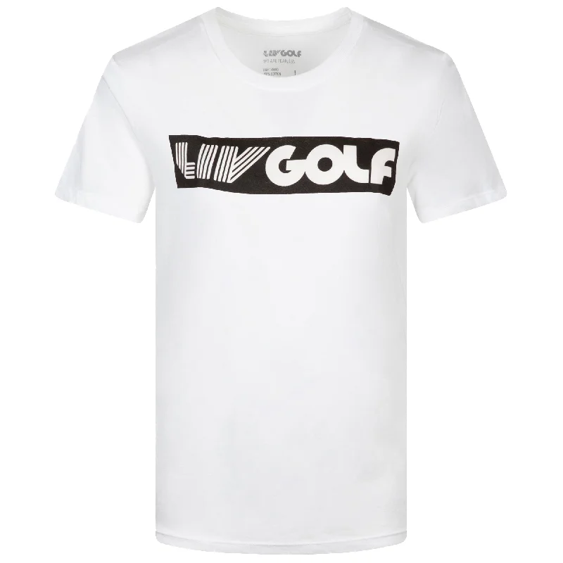 Moisture - Wicking Women T Shirt for Active LifestylesLIV Golf | Women's Tee - White