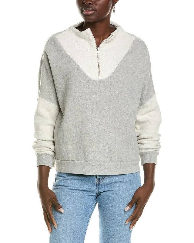 Open - Front Women's Cardigan - Style Mohair Sweatersperfectwhitetee 1/4-Zip Pullover