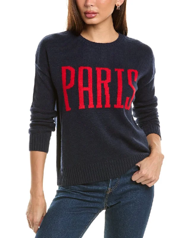 V - Neck Women's Ribbed Wool Sweaters for Fallphilosophy Paris Cashmere Sweater