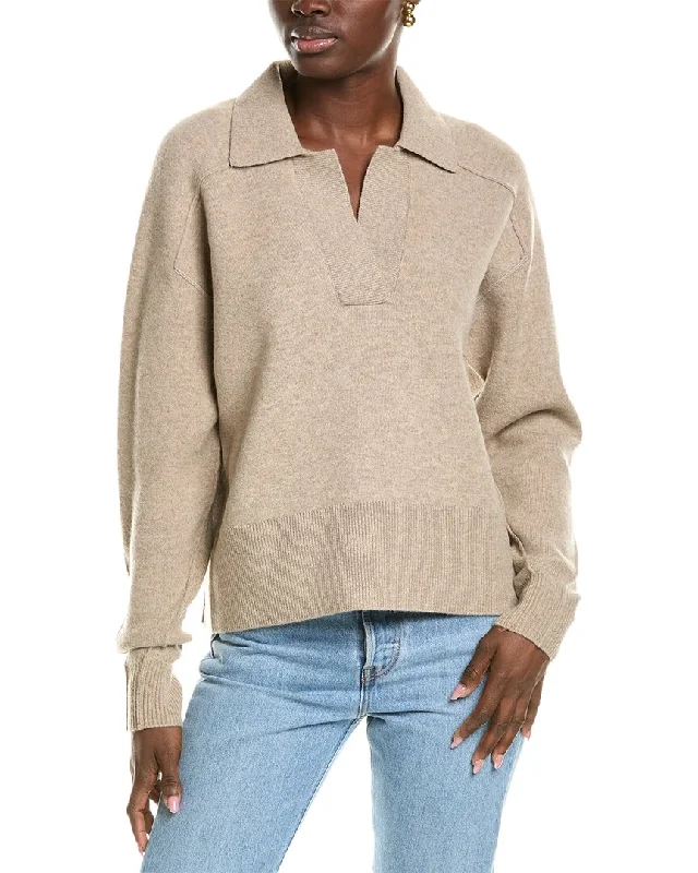 Split - Hem Women's Linen Blend Sweaters for Springrag & bone Bridget Wool-Blend Sweater