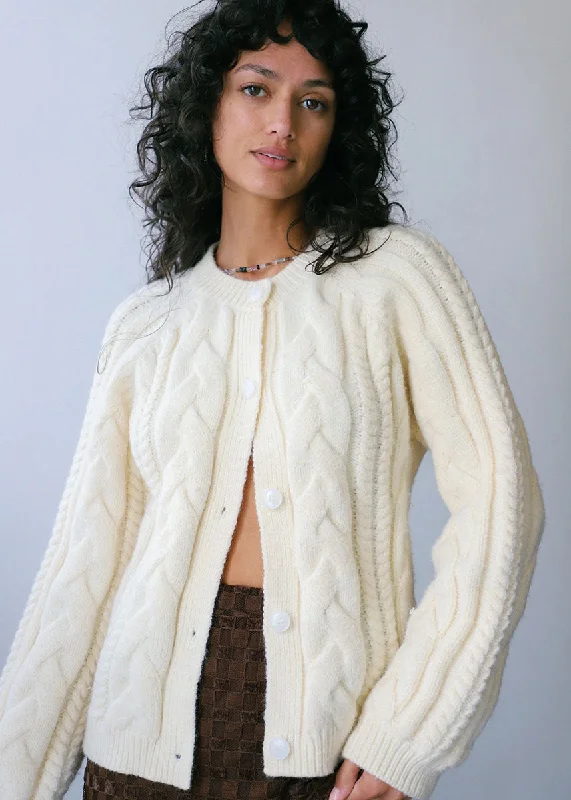 sequin embellished women cardigan for special occasionsThe Grace Cardigan - Cream