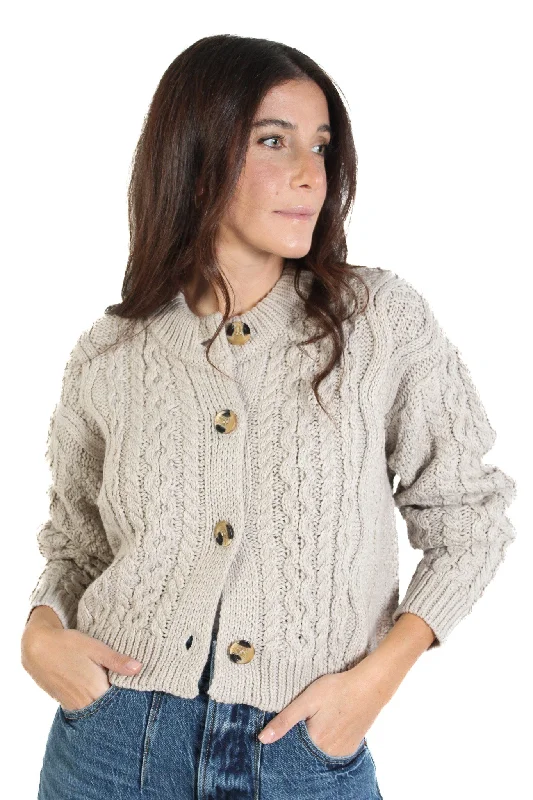 hooded women cardigan for added warmth and styleUlrica Stone Cardigan