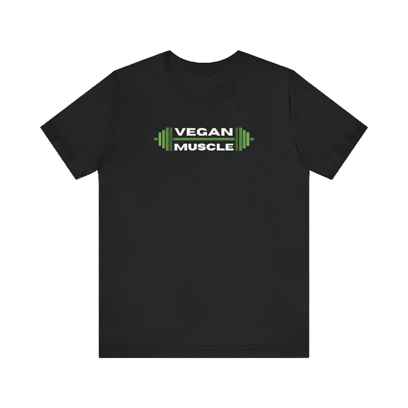 V - Neck Women T Shirt to Enhance the NecklineVegan Muscle Unisex Jersey Short Sleeve Tee