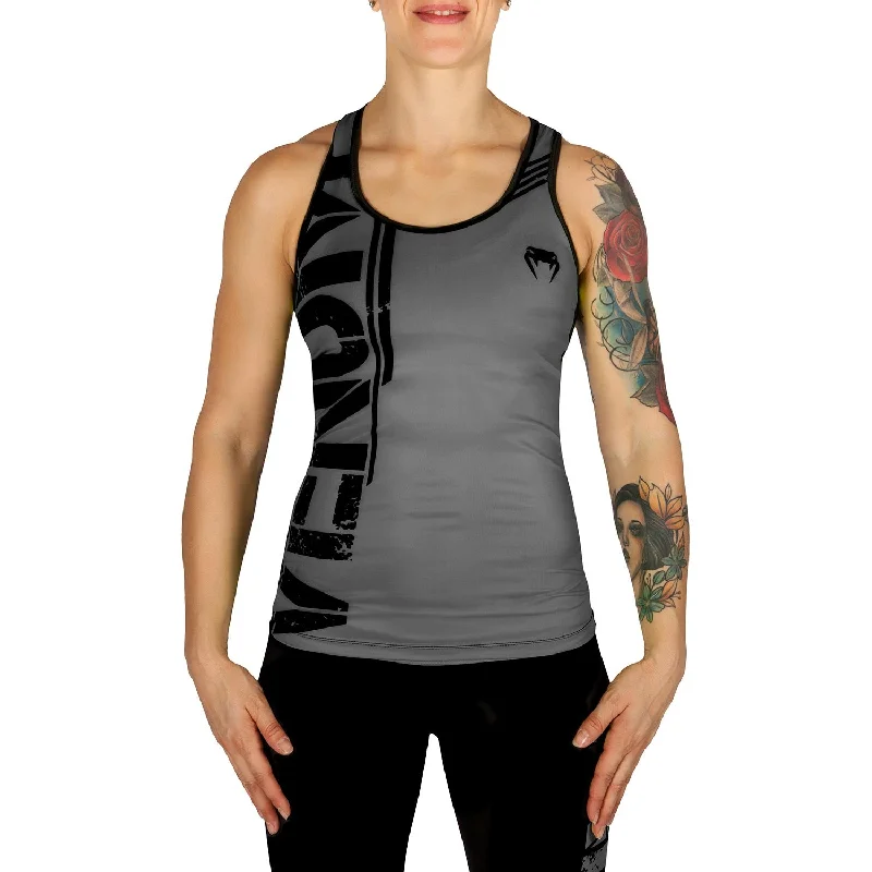 Moisture - Wicking Women T Shirt for Active LifestylesVenum Power Tank Top - Grey/Black