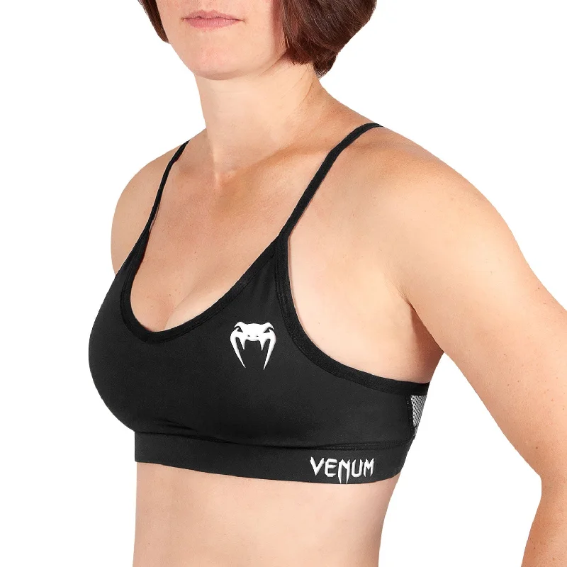 Moisture - Wicking Women T Shirt for Active LifestylesVenum Tecmo Sport Bra - For Women - Black/White