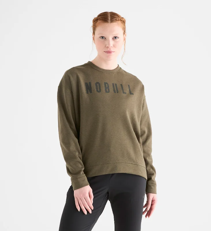 Puff Sleeve Women T Shirt for a Fashion - Forward LookWomen's NOBULL Crew Sweatshirt