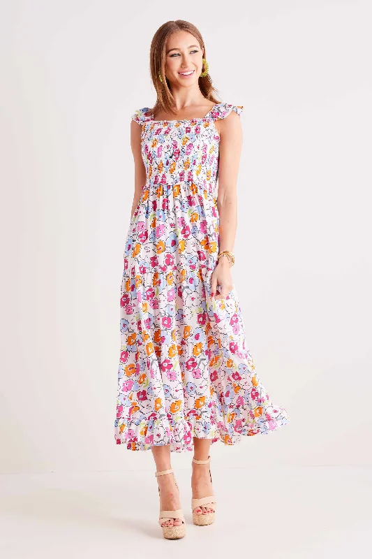 Printed Abstract Women Dress for a Modern and Artistic AppealKeri Dress