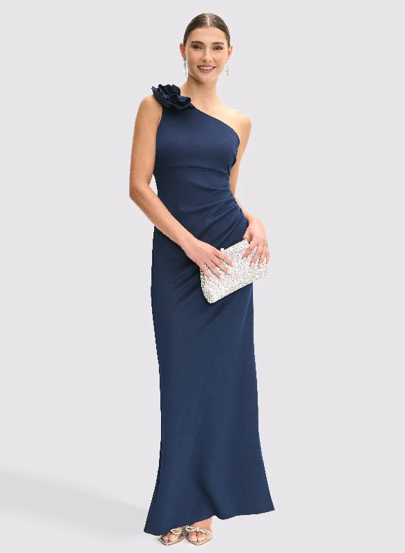 Sheath Women Dress with a Tailored Fit for a Professional LookOne-Shoulder Fitted Dress