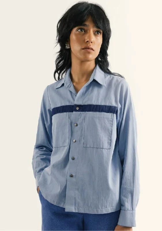 Constrast Stripe Shirt