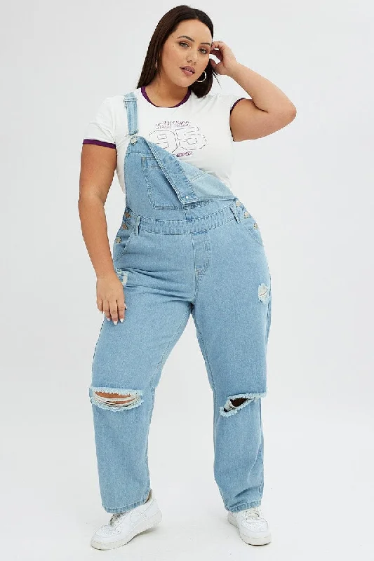 Denim Denim Overall