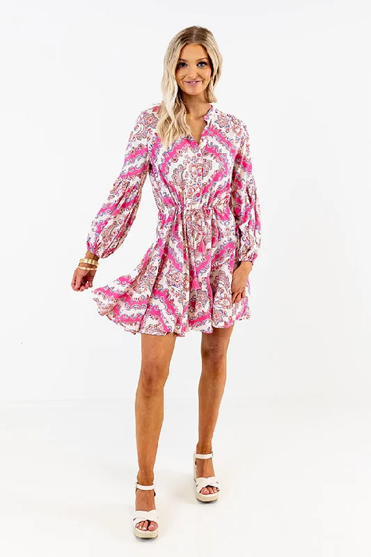 Halter Neck Women Dress to Show Off the Shoulders and NecklineClassic And Keen Paisley Dress