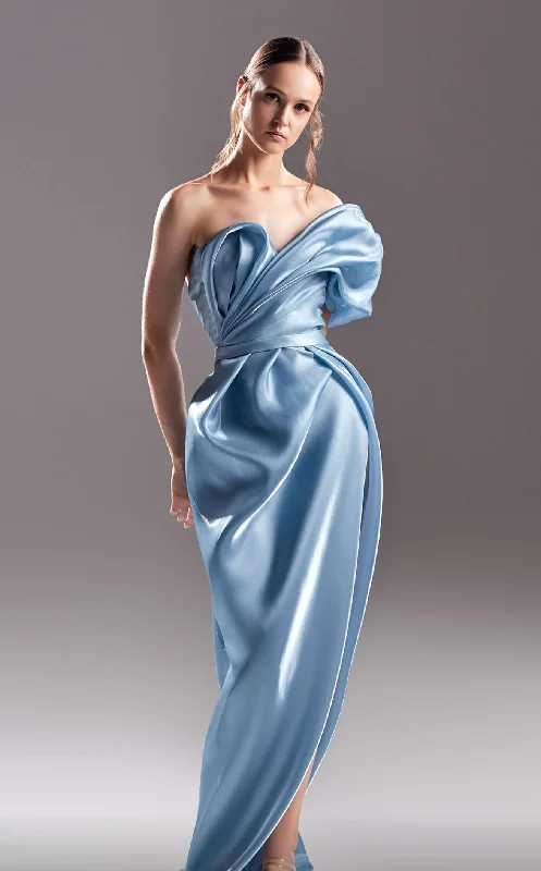 Ruffled Women Dress with Multiple Layers for a Playful and Girly StyleMNM Couture G1535 Dress