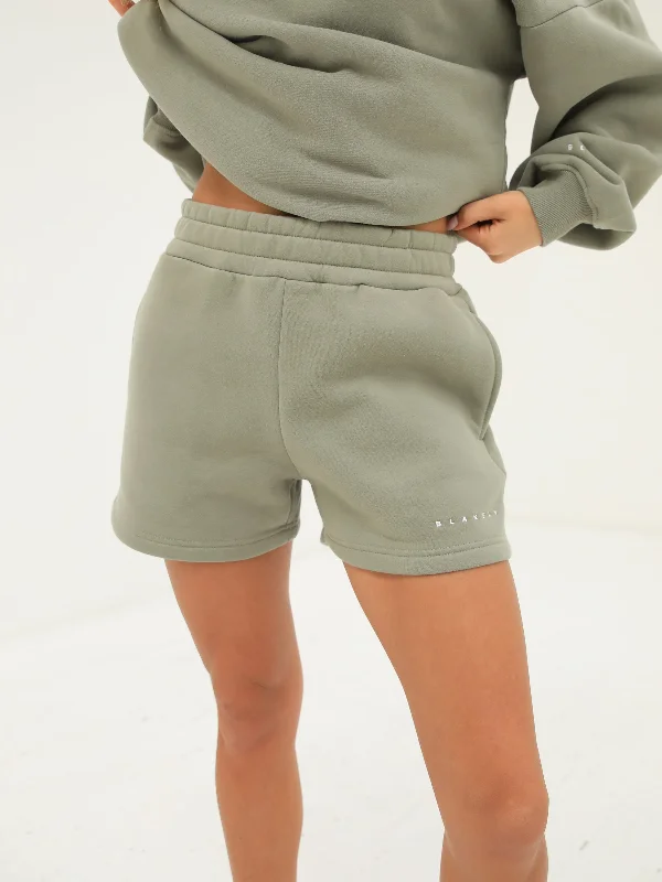 Cargo Women Shorts with Multiple Pockets for FunctionalityIsabel Jogger Shorts - Olive