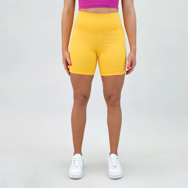 Tie - Waist Women Shorts for a Customizable FitBiker Short 6" - High Rise