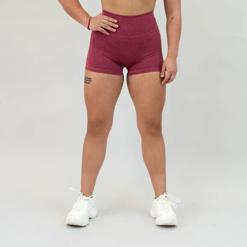 Leather Look Women Shorts for an Edgy and Chic StyleAscend Short 3.25" - No Front Seam - Higher Rise