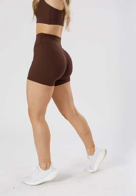 Stretchable Women Shorts for Maximum MobilityRecStretch Original Sculptseam™ Short Walnut