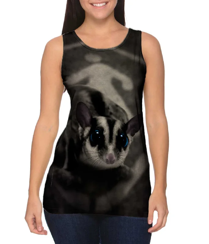 Crew Neck Women's Sustainable Tank Tops Made from Recycled MaterialsStreet Cross Sugar Glider