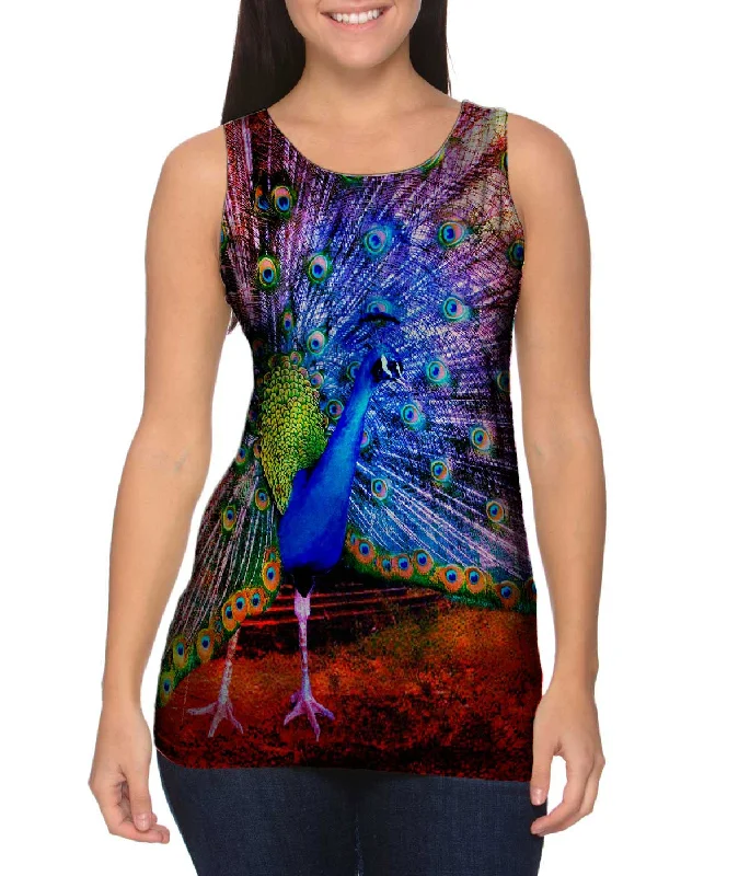 Plunge Neck Women's Seamless Tank Tops for a Smooth FitStreet Peacock