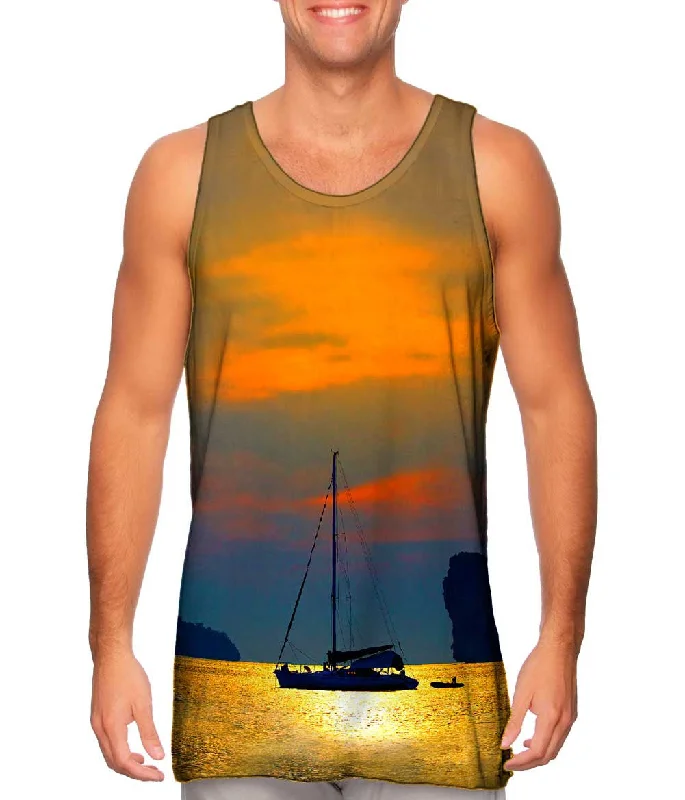 Women's Sleeveless Ribbed Tank Tops for a Trendy LookSunset In Paradise Dreams