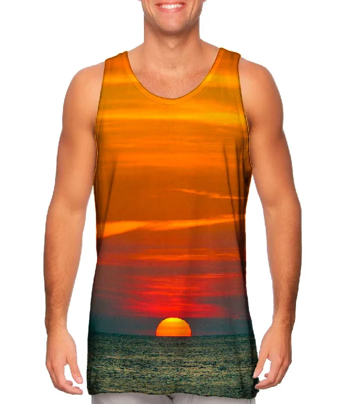 One - Shoulder Women's Rayon Blend Tank Tops for a Flowy LookSunsets In Paradise